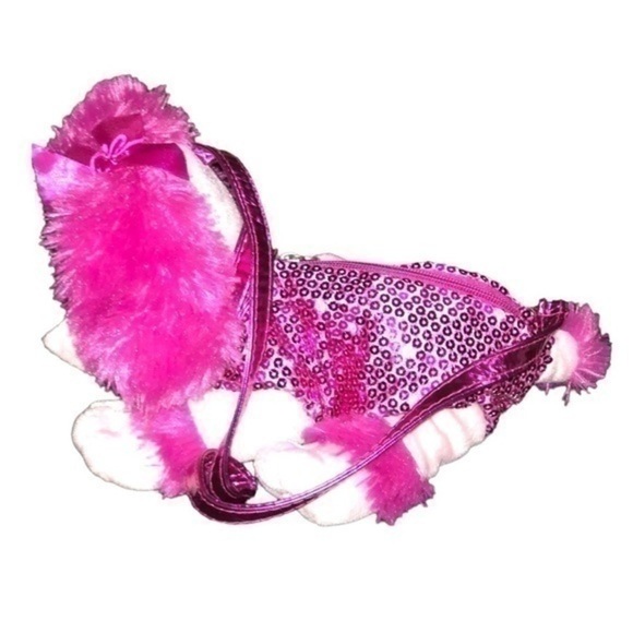 Poochies & Co Cute Pink Poodles Purse - Picture 2 of 4